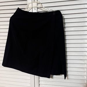 charter club women shorts skirt black size 8